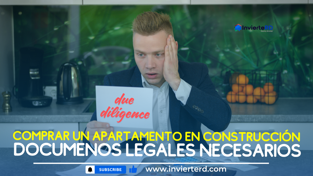 DOCUMENTOS NECESARIOS PARA COMPRAR UN APARTAMENTO